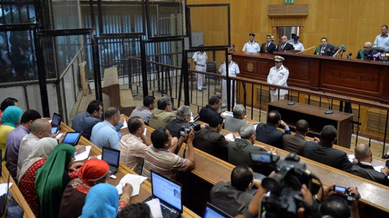 حكم نهائي بإعدام ستة متهمين بأحداث عنف في مصر