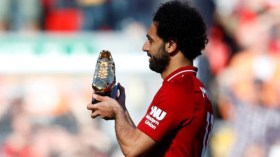 صلاح يتوّج بحذاء إنجلترا الذهبي