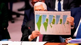 عباس يؤكد أمام مجلس الأمن رفض خطة ترامب