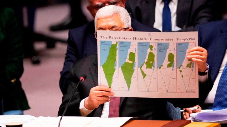 عباس يؤكد أمام مجلس الأمن رفض خطة ترامب