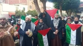 شاهد.. مدينة وجدة تنتفض ضد تطبيع المغرب