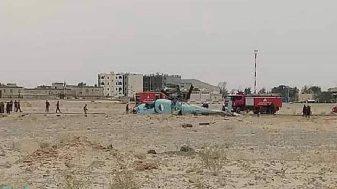 Crash d’un avion militaire à El Oued: Deux blessés