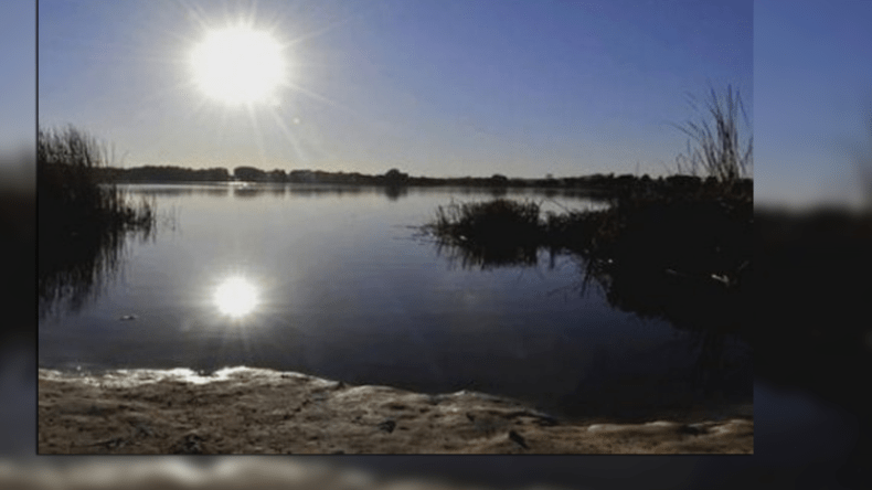 تشكل بحيرات وارتفاع منسوب مياه شط الحضنة بسبب الفيضانات بالمسيلة