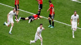 الأوروغواي تصعق مصر بهدف قاتل