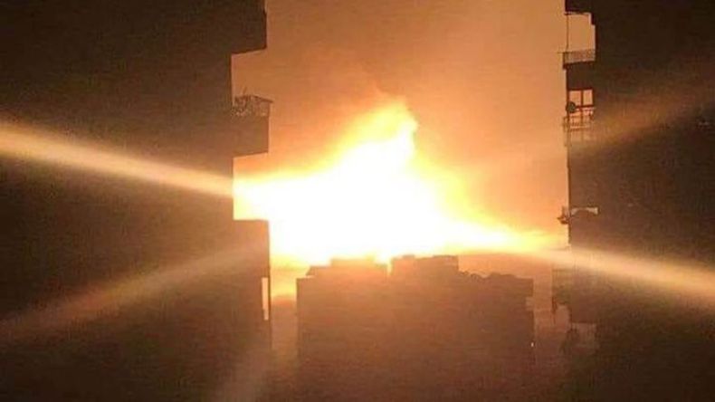 انفجارات في مطار عسكري سوري