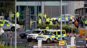 الشرطة تتعامل مع طرد مريب في مطار مانشستر