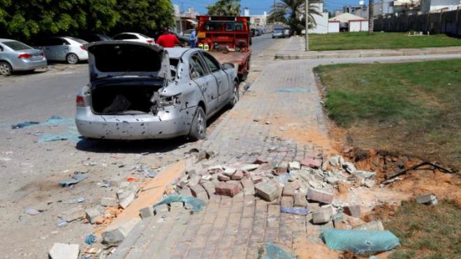 هدوء حذر بمحاور القتال جنوبي طرابلس