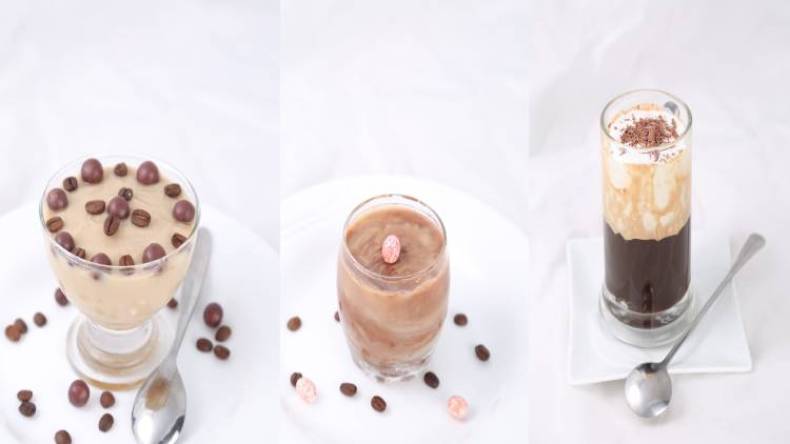 شراب القهوة البارد – كريمة الشكولاطة والقهوة – كريمة انجليزية بالقهوة
