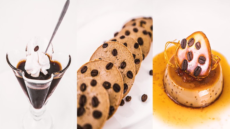 موالو القهوة – تحلية القهوة والكراميل – قهوة مجمدة بكريمة الشانتي