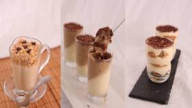 تيراميسو– قوالب كريمة القهوة والفانيليا – كرمبل بنكهة القهوة