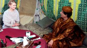 هل موّل القذافي حملة تيموشينكو الرئاسية في أوكرانيا؟