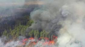 اندلاع حرائق جديدة قرب مفاعل تشيرنوبل الأوكراني