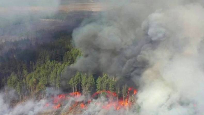 اندلاع حرائق جديدة قرب مفاعل تشيرنوبل الأوكراني