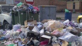 إزالة 90 مفرغة عشوائية بالعاصمة