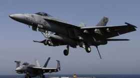 تحطم مقاتلة أمريكية في بحر الفلبين