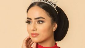 شابة محجبة تصل إلى نهائيات مسابقة ملكات جمال انجلترا