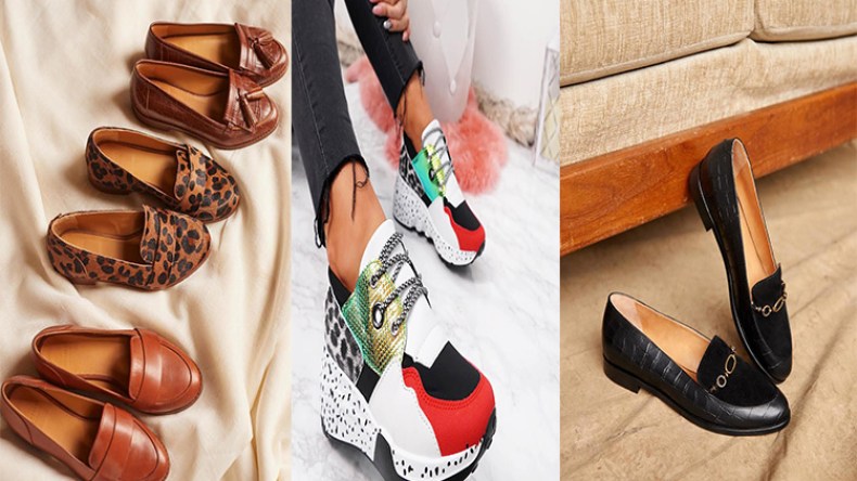 البوتس الأبيض والسالوميه والموكاسان