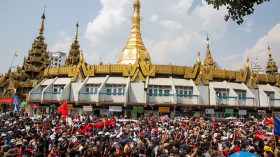 ميانمار: الاحتجاجات الرافضة للانقلاب تجتاح البلاد (فيديو)