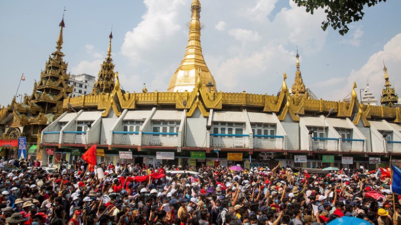 ميانمار: الاحتجاجات الرافضة للانقلاب تجتاح البلاد (فيديو)