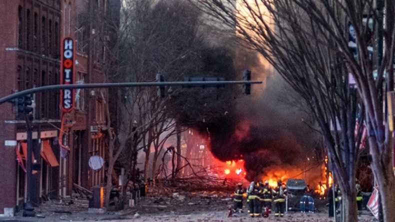 فيديو جديد لانفجار ناشفيل والسلطات تكشف هوية المنفذ