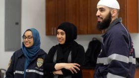 شاهد.. هذه الدوريات التي تحرس مساجد أمريكا