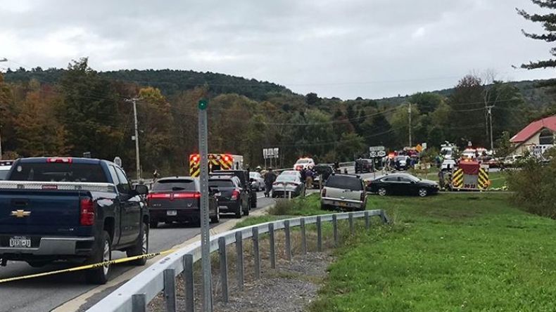 حادث سير مروع في نيويورك