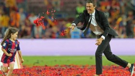 لويس إنريكي يعلن وفاة ابنته