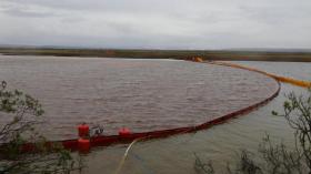 تسرب نحو 45 طناً من الوقود في القطب الشمالي