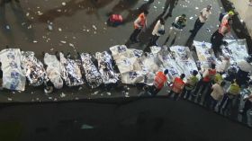 44 قتيلا ومئات الجرحى بسبب التدافع في الكيان الصهيوني