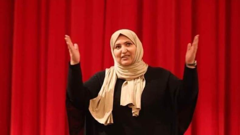 وزيرة الثقافة تتمنى الشفاء للفنانة مفيدة عداس