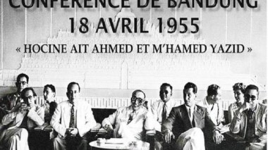 Boukadoum publie un rare cliché de la délégation FLN a la Conférence de Bandung