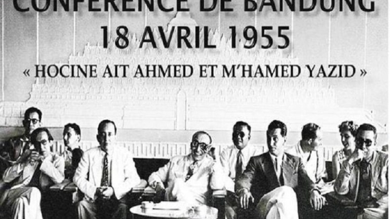 Boukadoum publie un rare cliché de la délégation FLN a la Conférence de Bandung