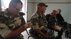 استشهاد قائد سلاح الدرك الصحراوي