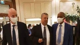 عمارة يلتقي بِرئيسَي “الفيفا” و”الكاف”