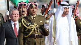 هذه حقيقة فيديو لملك الأردن يشكر محمد بن زايد بعد محاولة الإنقلاب