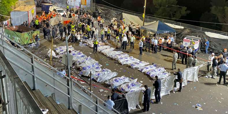 Plus de 40 morts dans une bousculade géante lors d’un festival religieux en Israël