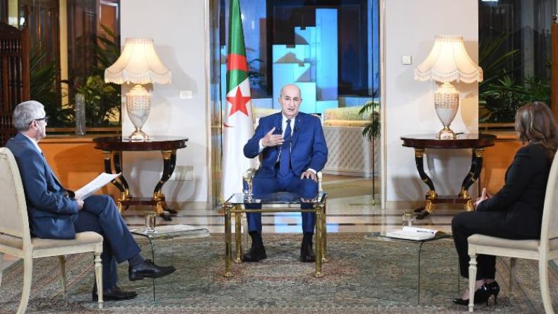 في 35 نقطة.. هذه أهم تصريحات الرئيس عبد المجيد تبون