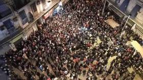 أنصار المولودية يخرجون إلى شوارع باب الوادي