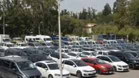 ضحايا السيارات المحجوزة ذات الملف القاعدي يحتجون