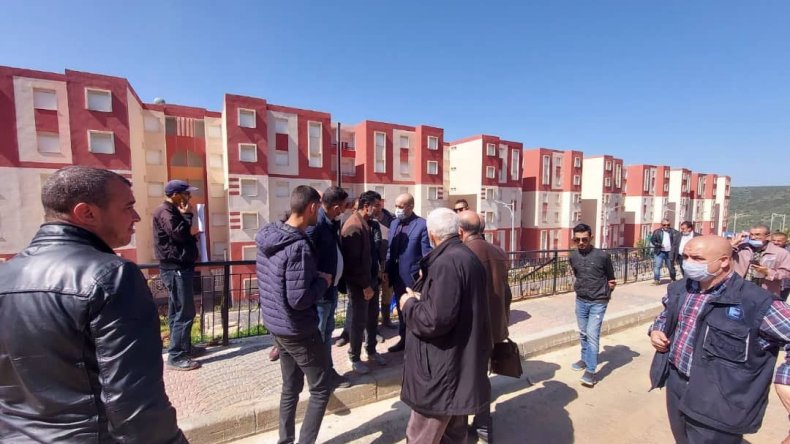 بالصور..الأمين العام لوزارة السكن في بجاية لهذا السبب