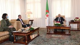 الرئيس تبون يستقبل رئيس الحكومة الليبية عبد الحميد الدبيبة