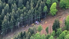 14 morts et un blessé grave dans la chute d’un téléphérique
