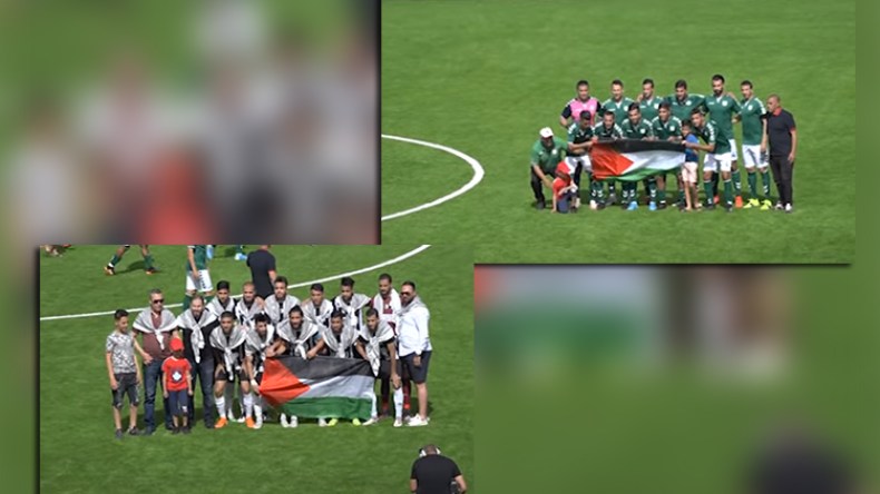 الأندية الجزائرية تتضامن مع فلسطين في غياب الأنصار