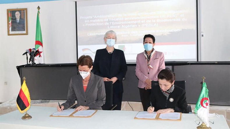 توقيع عقود تعاون بين الجزائر وألمانيا