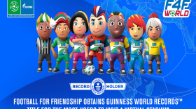 بطولة كرة القدم من أجل الصداقة تدخل موسوعة غينيس