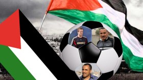 فلسطين تتعرض لعدوان غاشم وكل التحية لزملاء محرز والجماهير الجزائرية