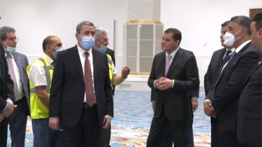 Abdelhamid Debiba Is The First Foreign Official To Visit Algiers Mosque