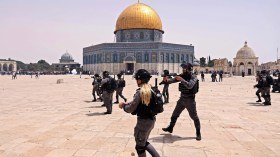 مستوطنون يقتحمون المسجد الأقصى