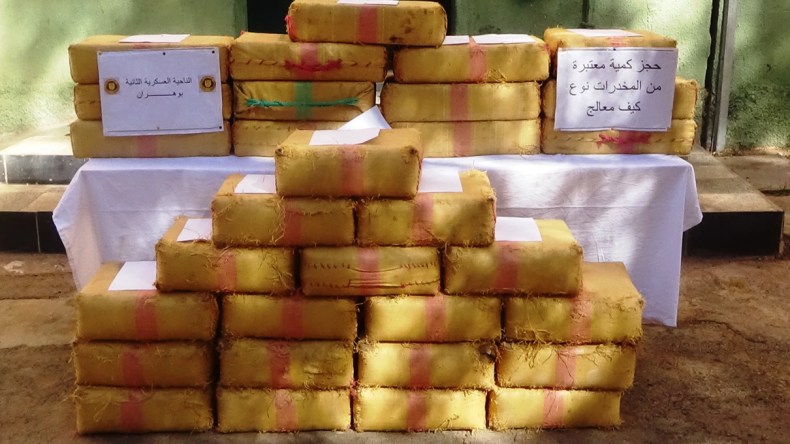 حجز 24 قنطارا من الكيف المغربي خلال أسبوع واحد
