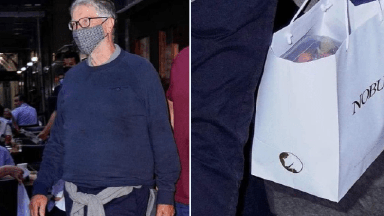 بيل غيتس يشعل مواقع التواصل بأخذ بقايا عشائه من المطعم!